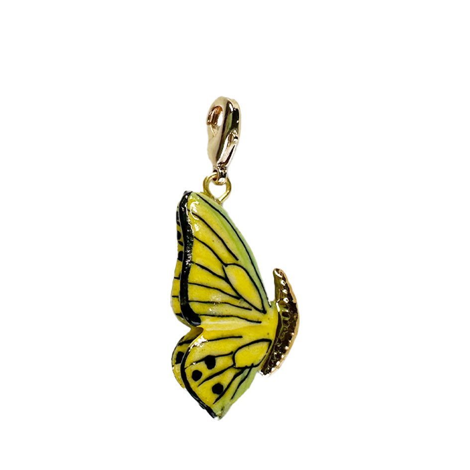 Tiny Golden Butterfly Charm