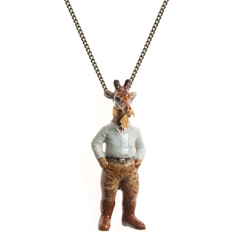 Collier girafe Mr Safari