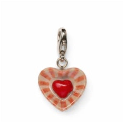 Heart in Heart Charm