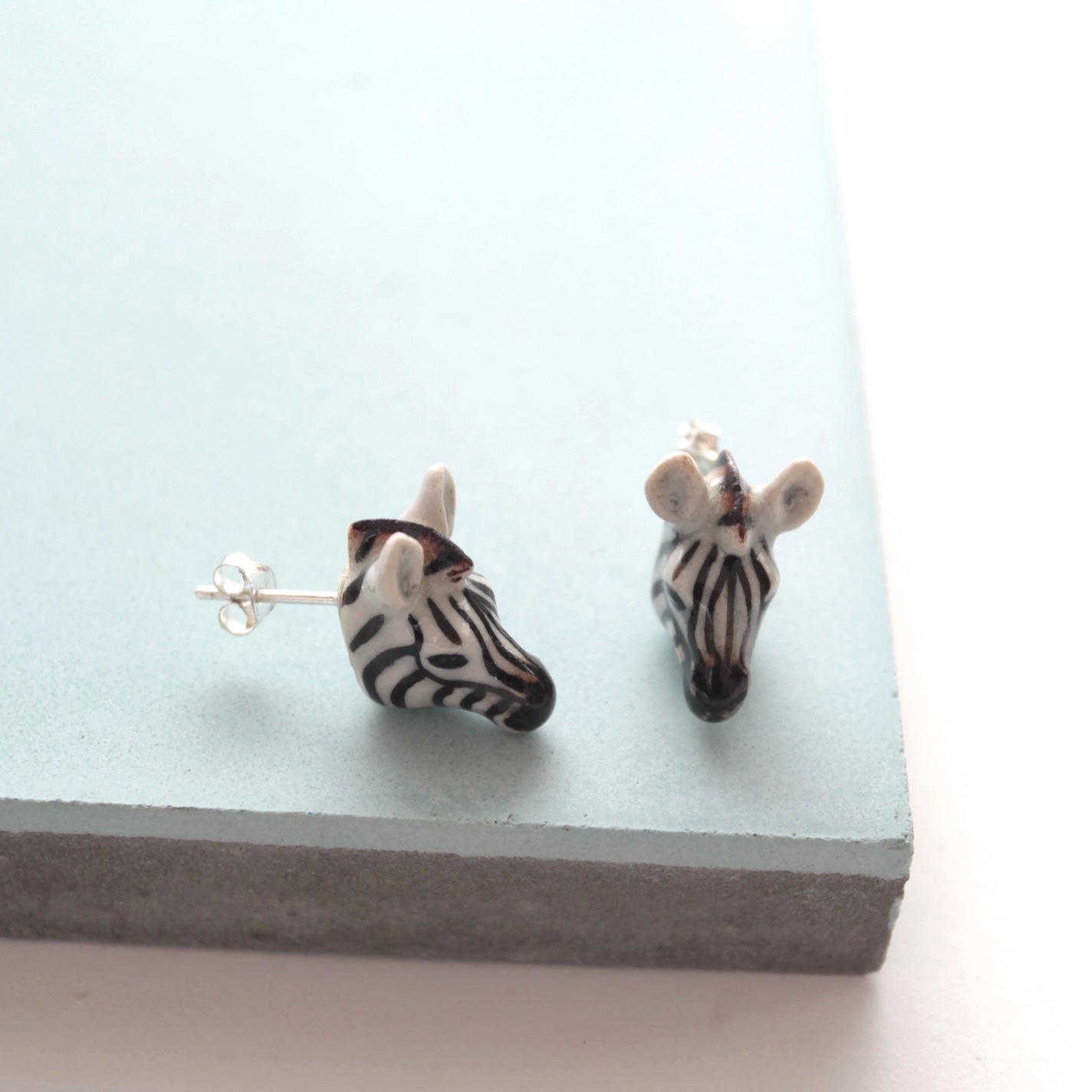 Zebra Earrings