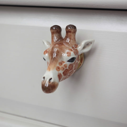 Poignée de porte girafe