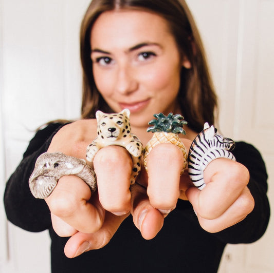 Soldes d'été - Bague Ananas