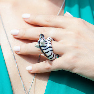 Bague Zèbre