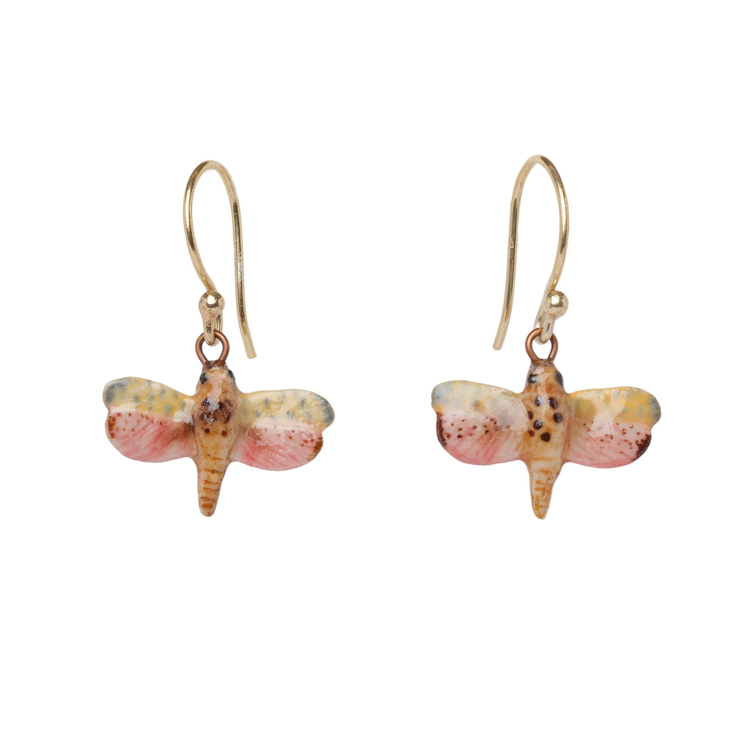 Boucles d’oreilles petites libellules