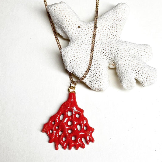 Collier de récif de corail rouge