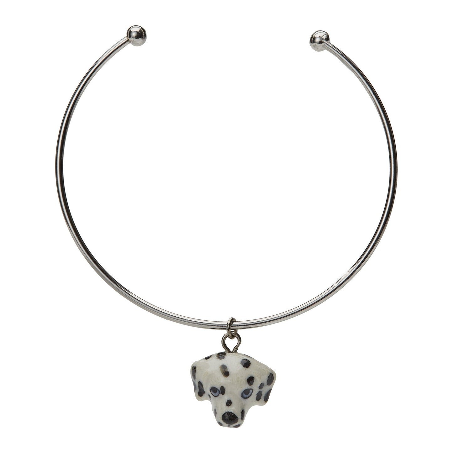 Dalmatian Charm Bangle