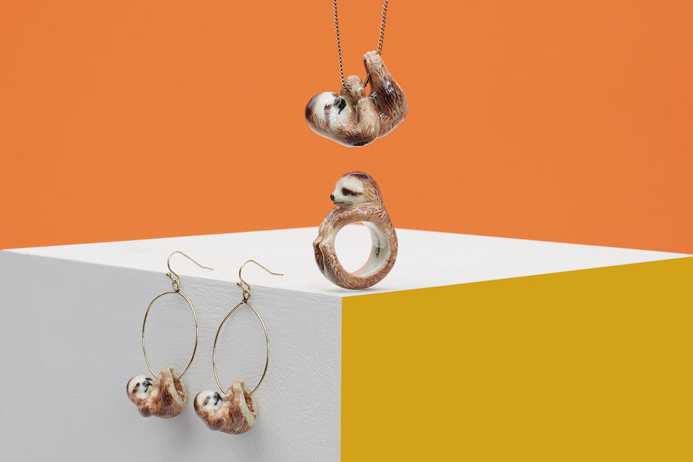 Soldes d'été - Bague Paresseux