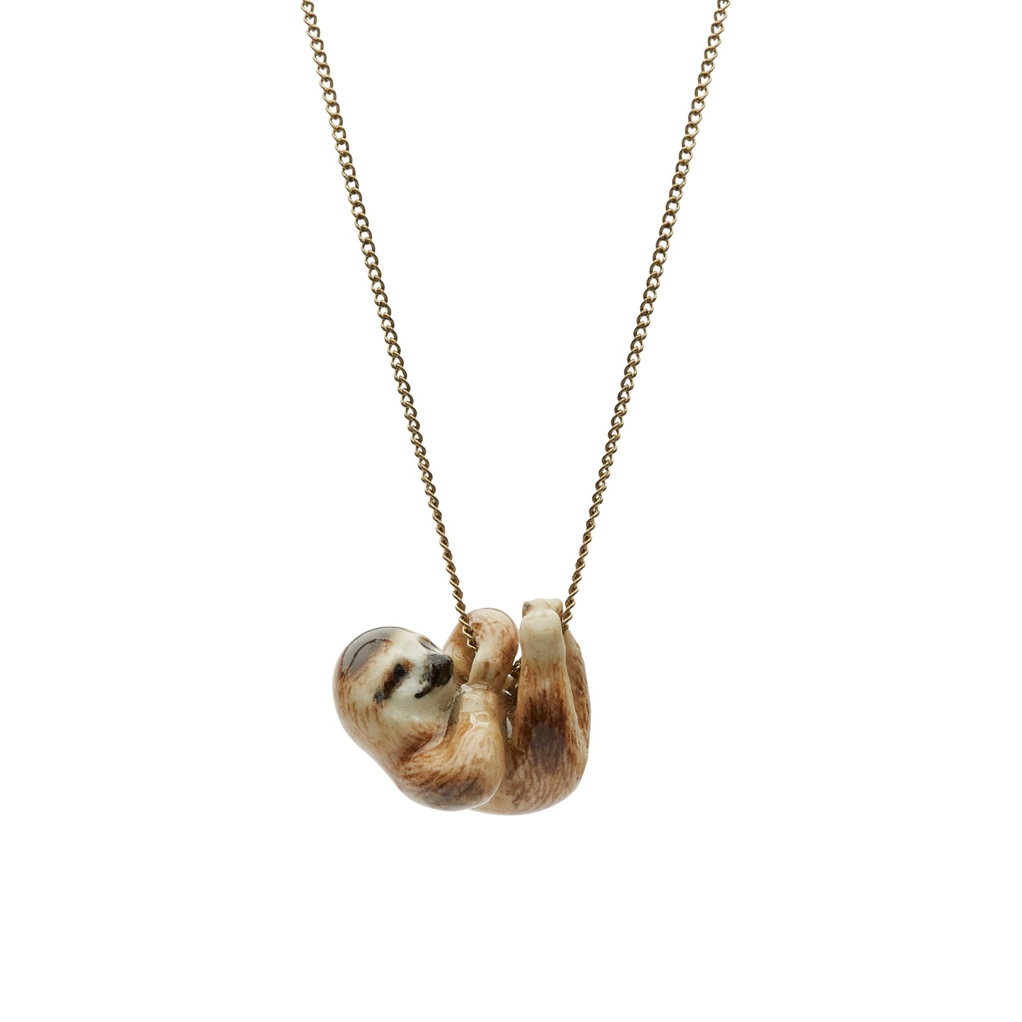 Petit collier paresseux suspendu
