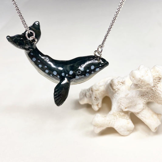 Collier Baleine Bleue