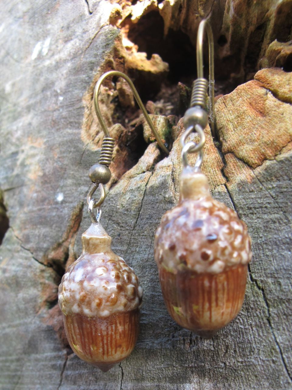 Boucles d'oreilles gland