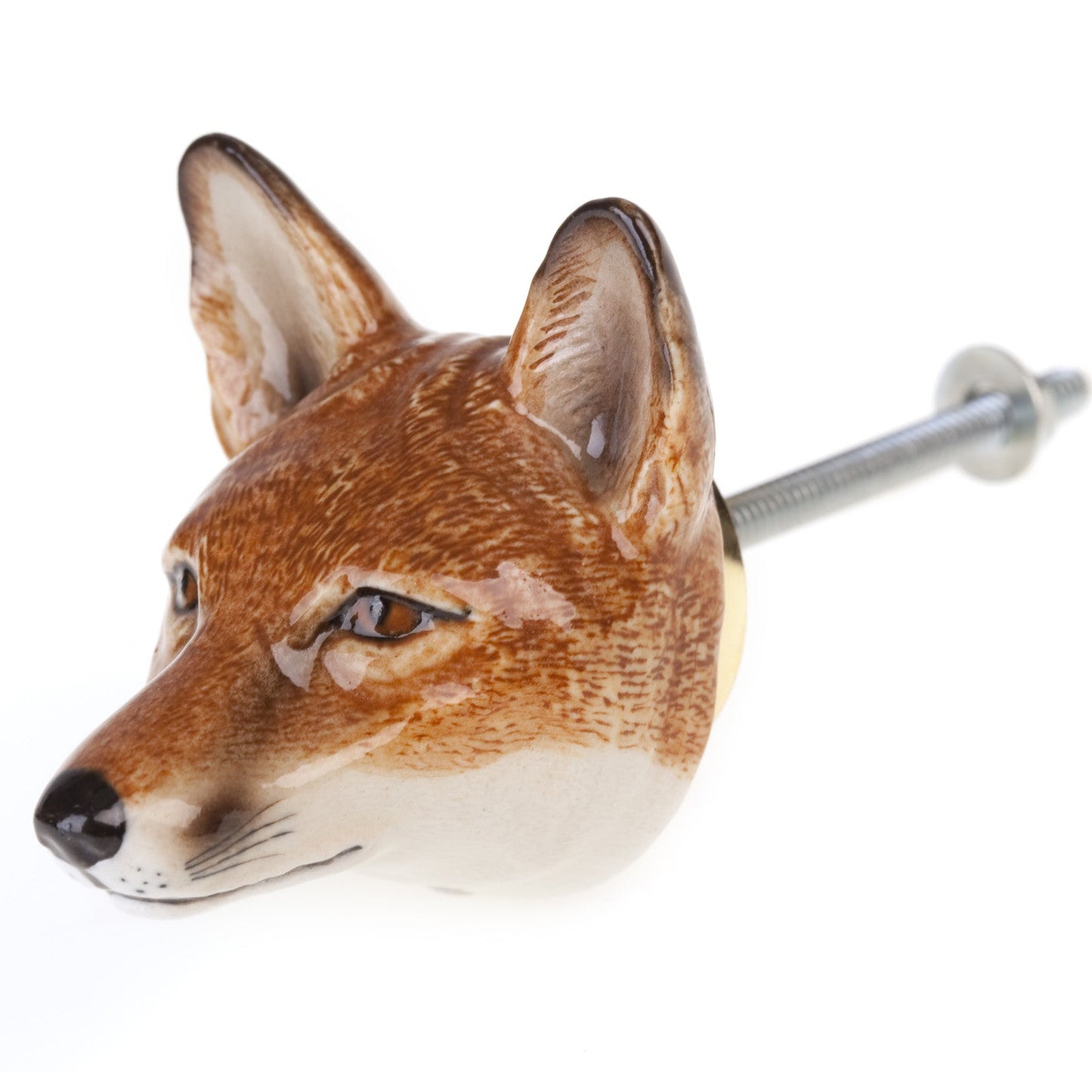 Poignée de porte tête de renard