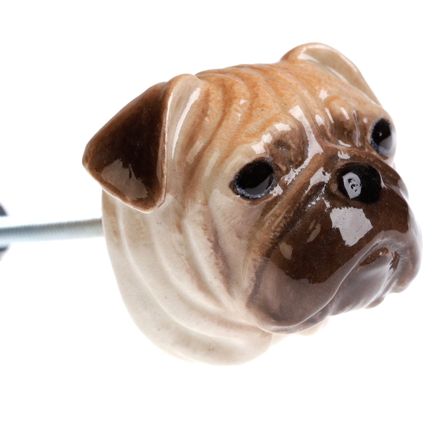 Pug Head Doorknob