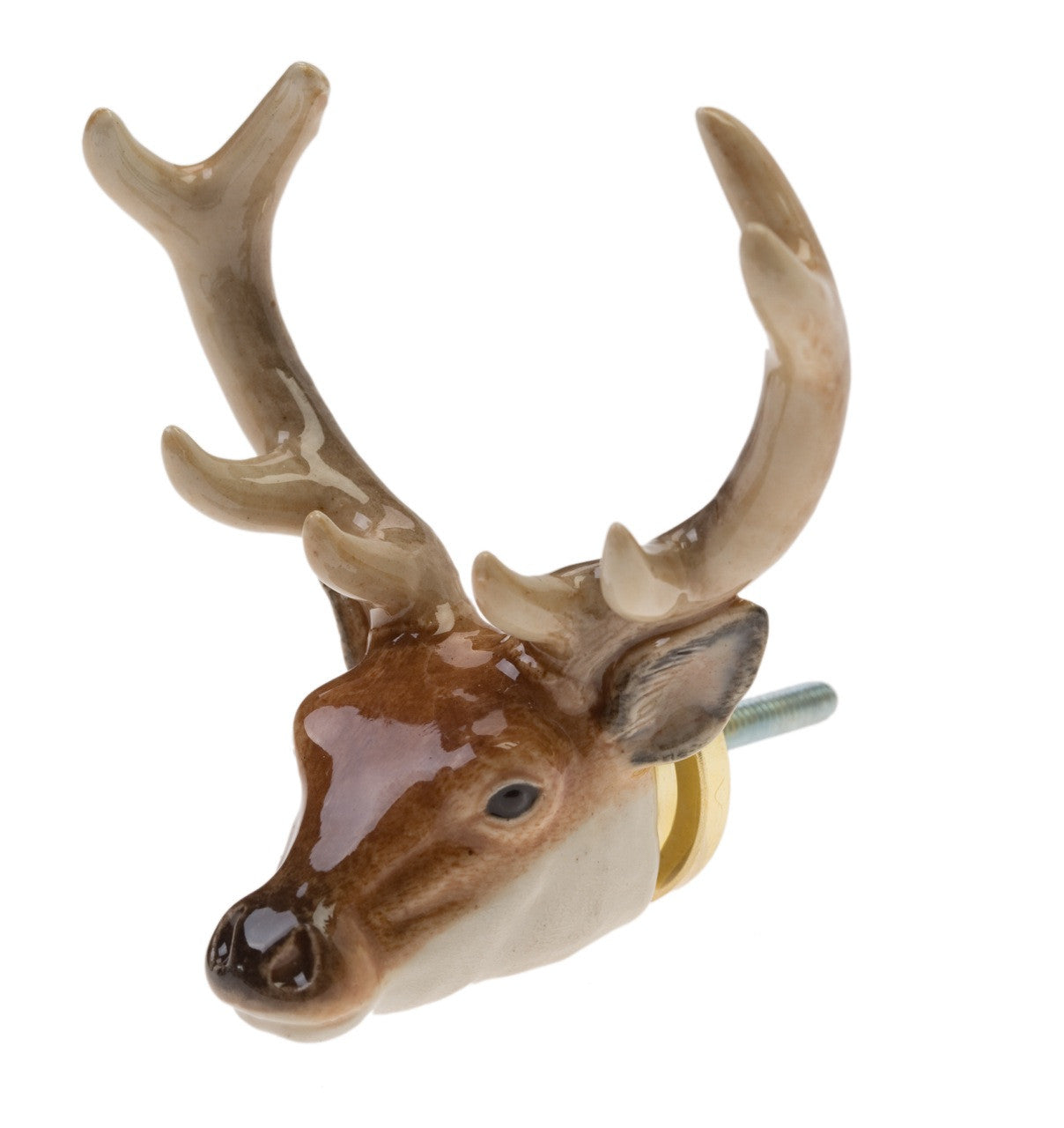 Poignée de porte tête de cerf