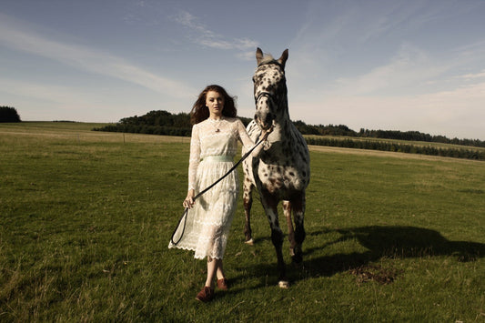 Brown Horse Necklace