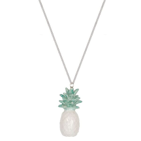 Mint Pineapple Necklace