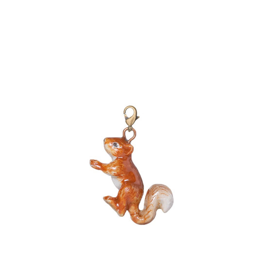 Tiny Leaping Squirrel Charm