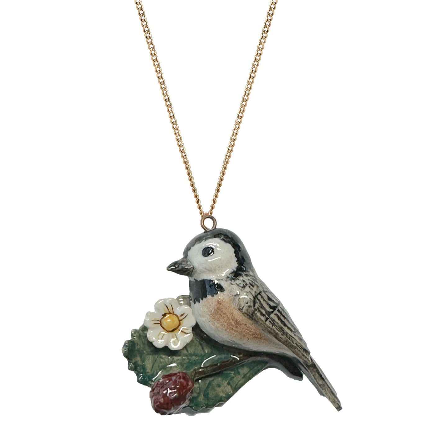 Bird & Berry Necklace