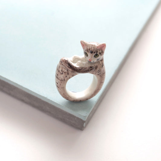 Tabby Cat Ring