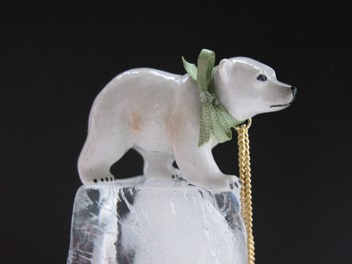 Walking Polar Bear Necklace