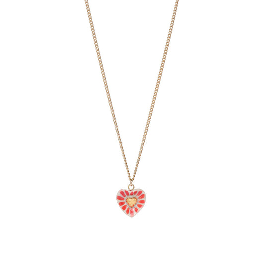 Collier coeur en or