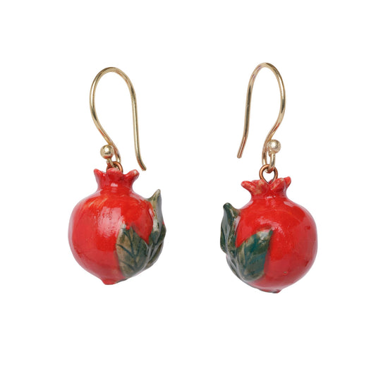 Boucles d'oreilles grenade