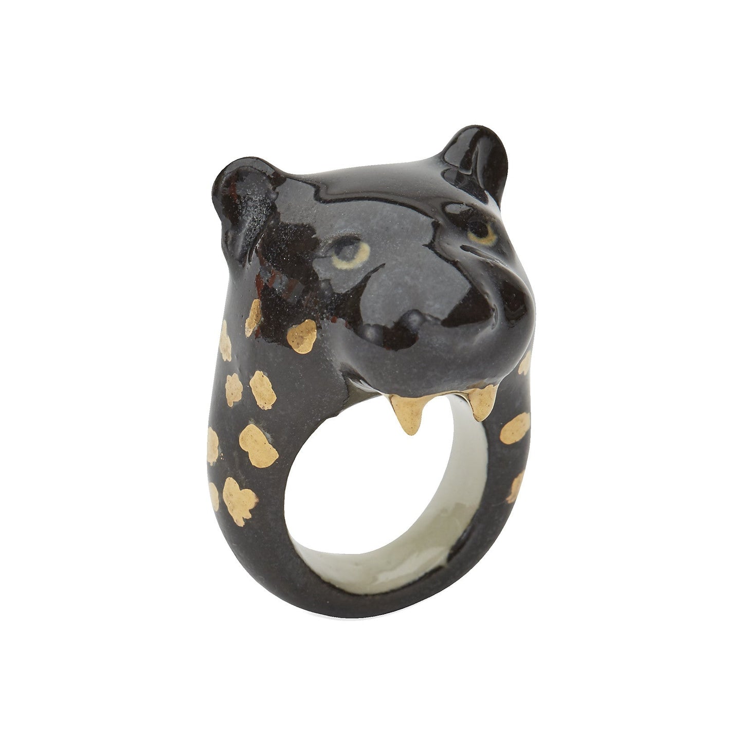 Bague Panthère Rugissante