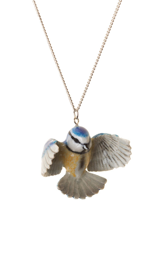 Collier mésange bleue