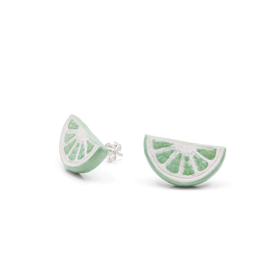 Lime Slice Earrings