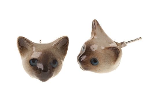 Boucles d'oreilles chaton