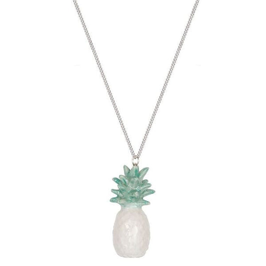 Mint Pineapple Necklace