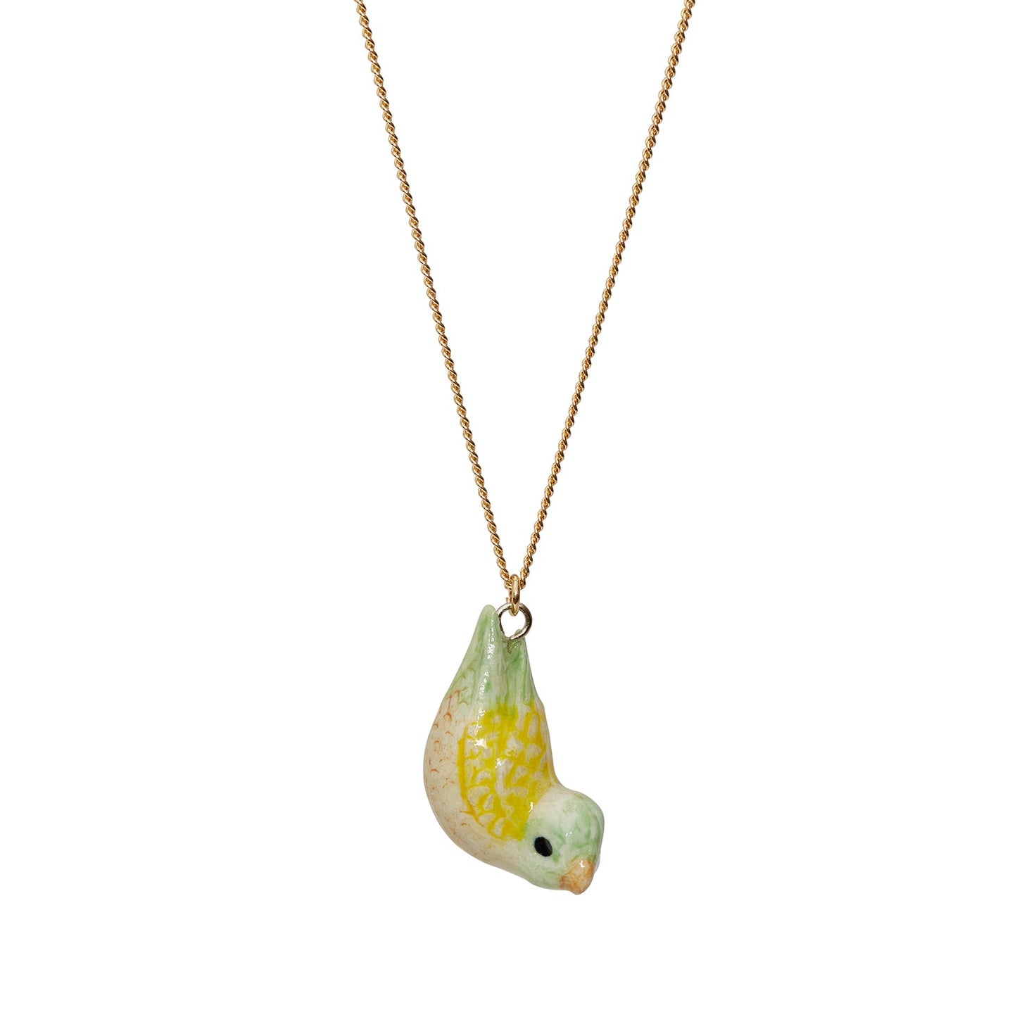Collier Perroquet Jaune