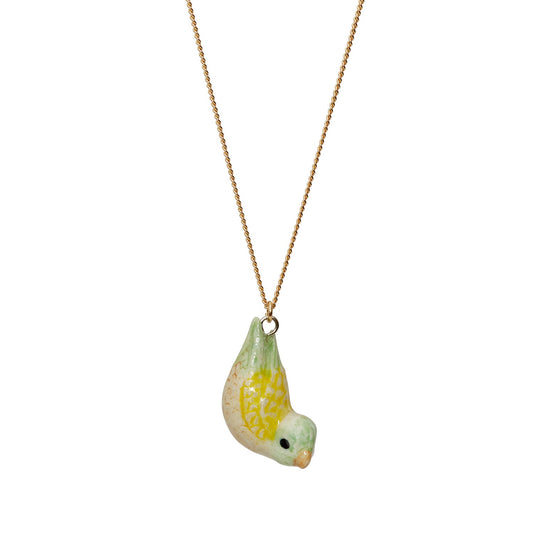 Collier Perroquet Jaune